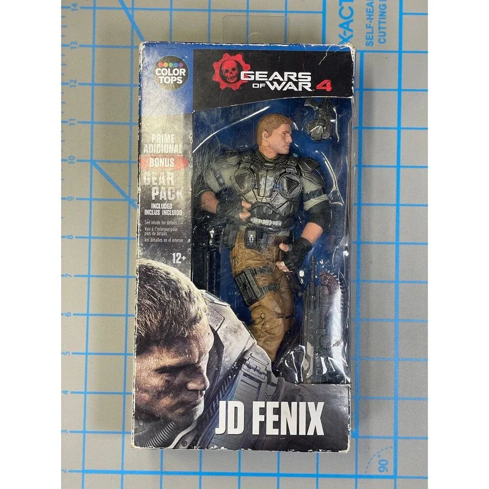 Gears of War 4 JD Fenix Action Figure Color Tops McFarlane Toys Epic Games GOW